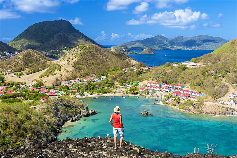 Les Saintes archipel Guadeloupe à visiter, Antilles françaises dans les Caraïbes