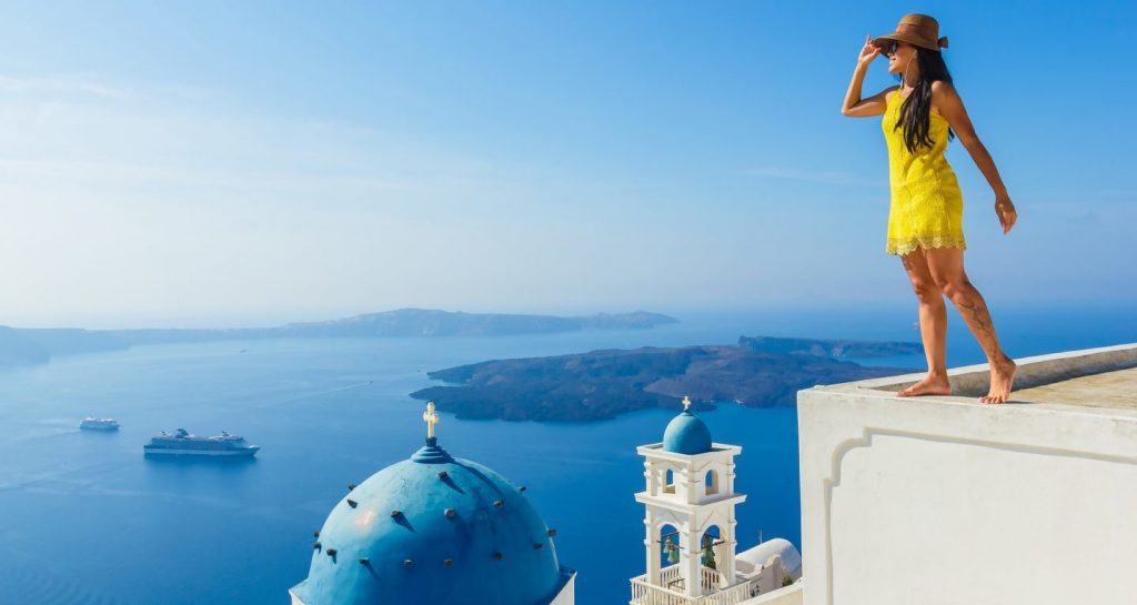 Santorin île grecque en méditerranée : Ile à visiter en Europe du sud