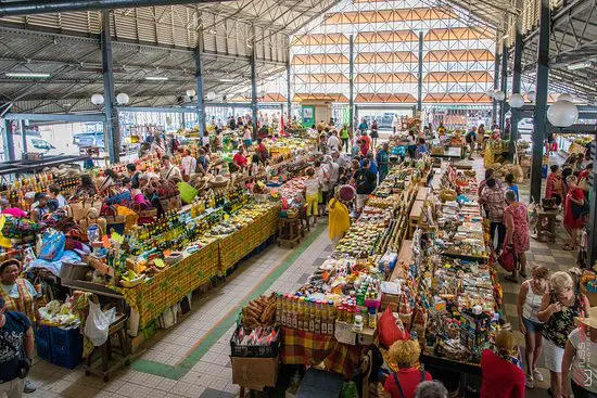 Marché aux épices en Martinique : marché de fort de  France lieu à visiter 