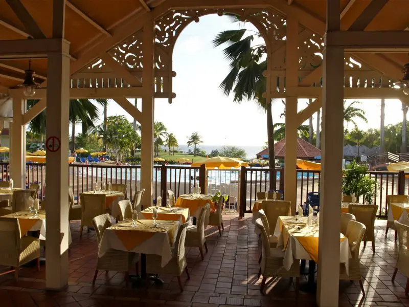 Restaurant Pierre et Vacances : séjour en Martinique