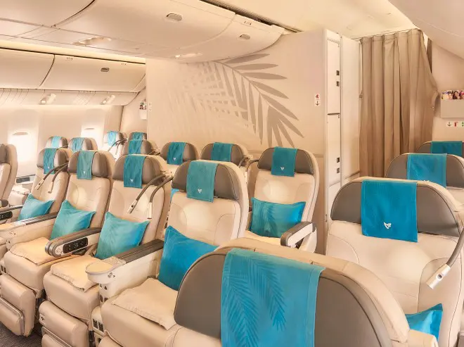 surclassement MyCapricorne avec Air Austral : classe économie Confort
