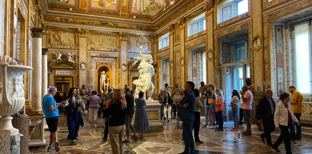 Galerie Borghese : lieu d'exposition d'oeuvre d'art