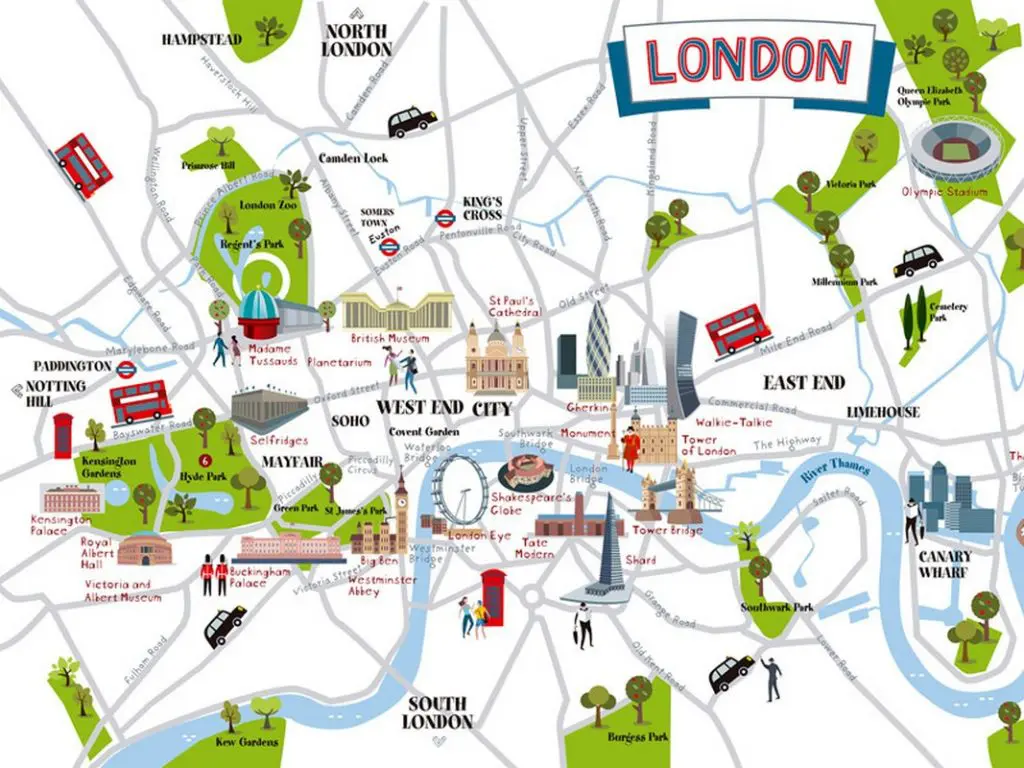 Londres les lieux touristiques à visiter et ce qu'il faut faire pendant son séjour