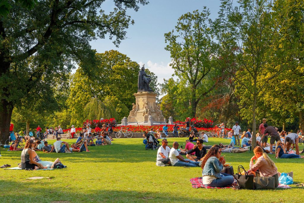 Vondelpark : plus grand parc d'Amsterdam