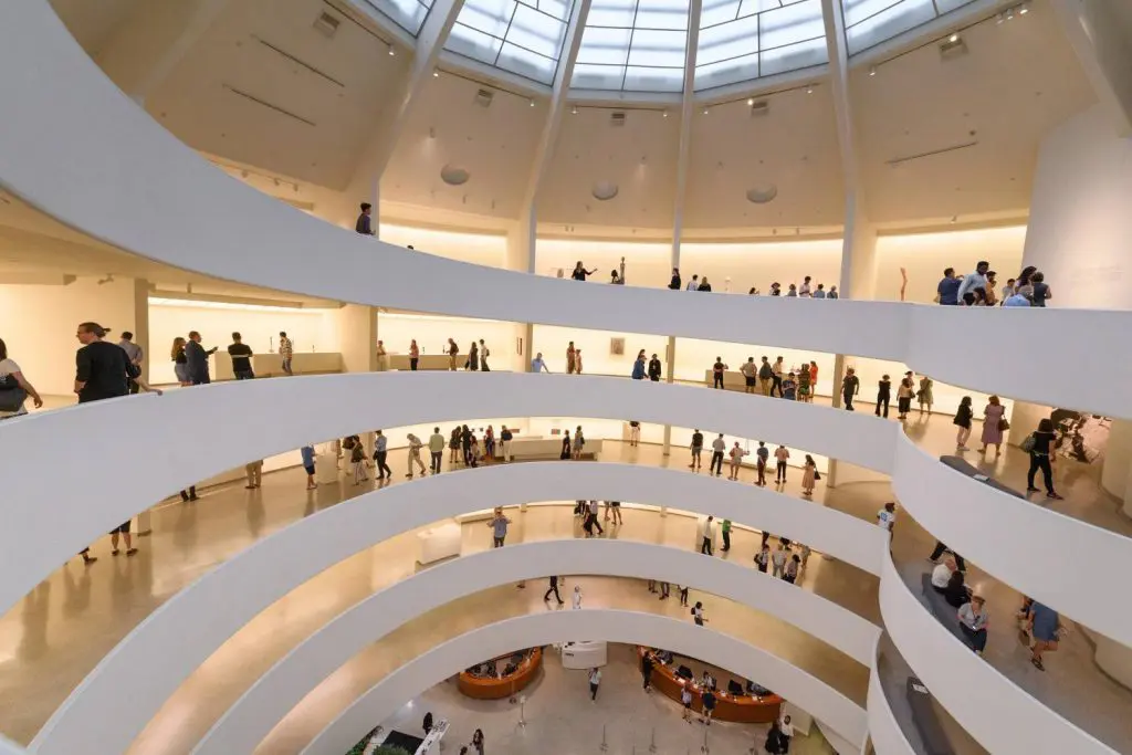 Musée Guggenheim : un des plus grands musée des arts et œuvres contemporaines new yorkais.