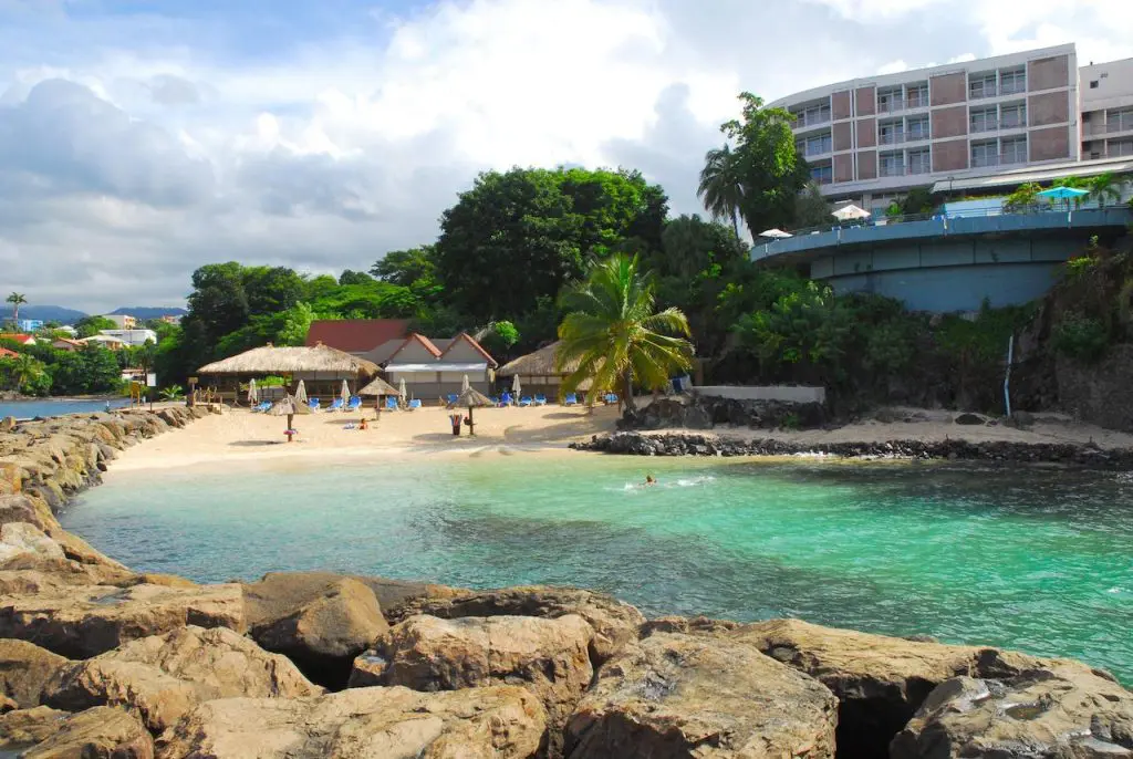 Hotel Bateliere en Martinique