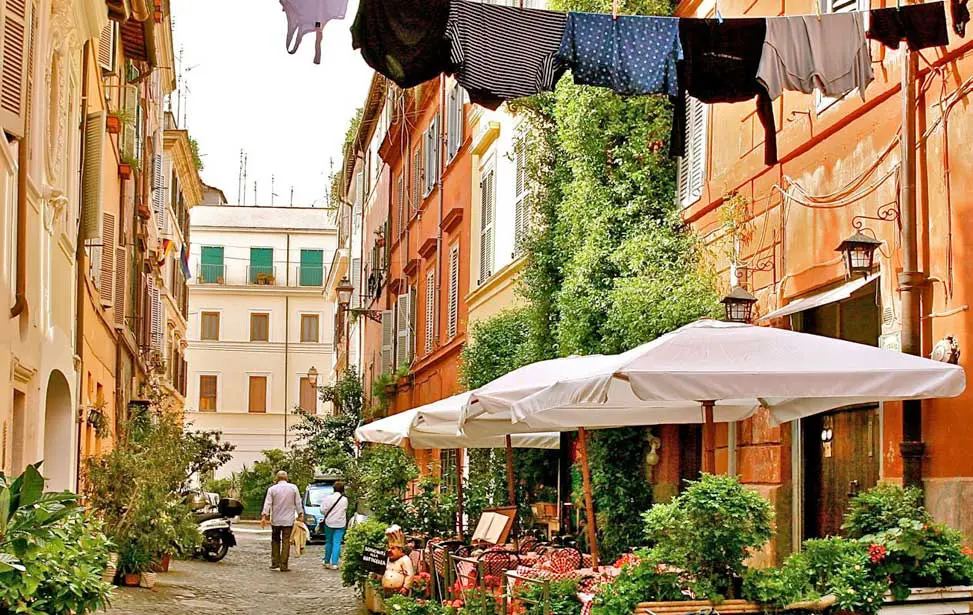 Quartier de Trastevere à Rome : lieu à voir et visiter