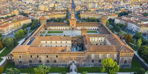 visiter le Chateau des Sforza à Milan 