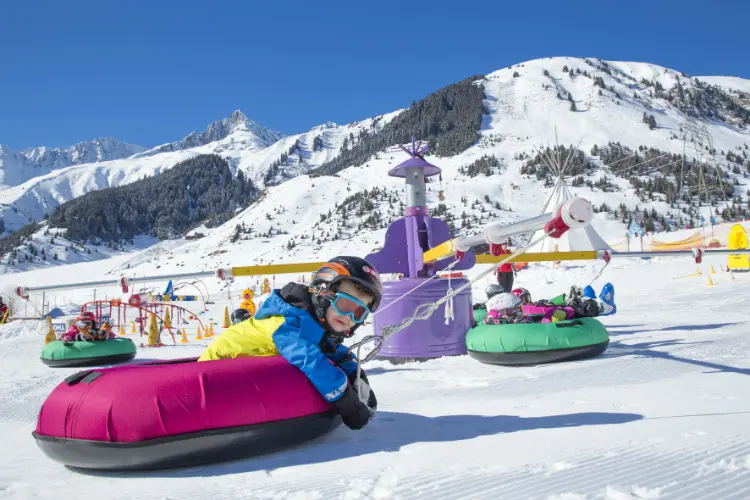 Andermatt sation de ski suisse pour famille