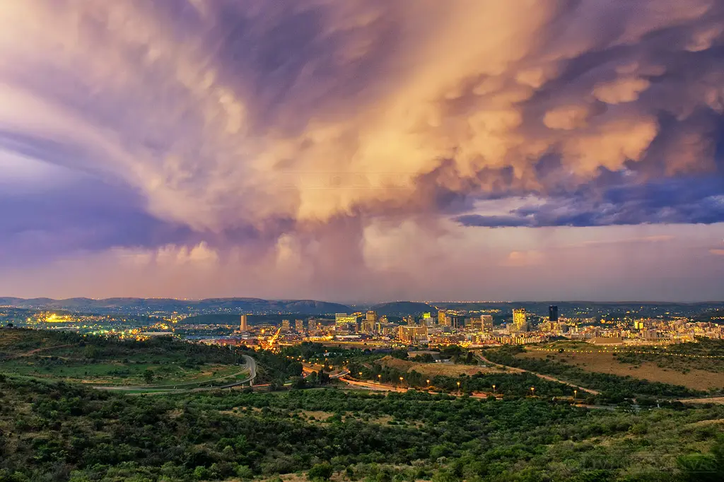 Pretoria paysage de la ville