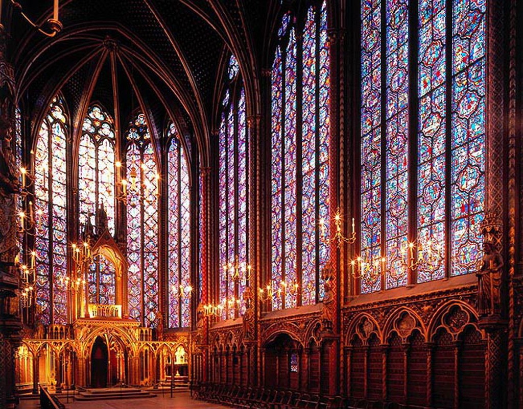 Chapelle haute de la Sainte Chapelle de Paris