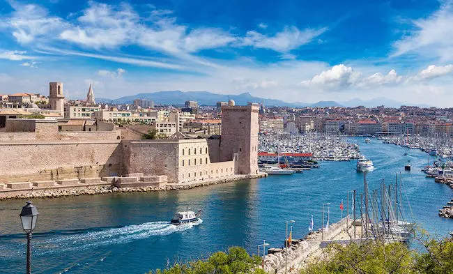 voir le vieux port de Marseille