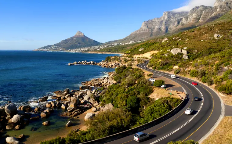 Garde Route, circuler sur la gra,nde route côtière d'Afrique du sud 
