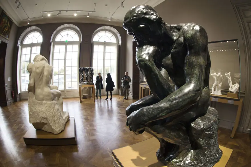 Le Penseur de Rodin dans le Musée Rodin