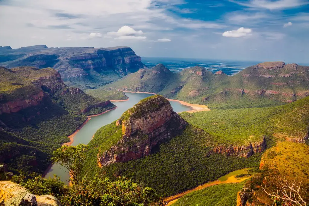 la réserve naturel de Blyde River Canyon en Afrique du sud