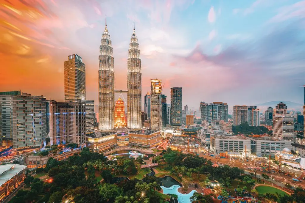 Tour Pétrolas à Kuala Lumpur en Malaisie