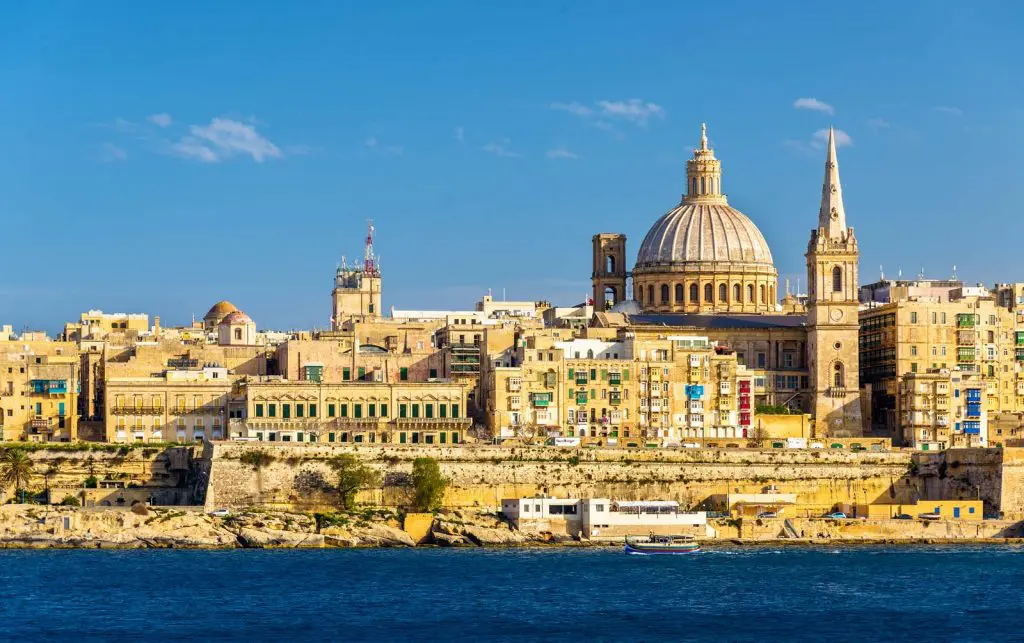 La Valette capitale de Malte en mai