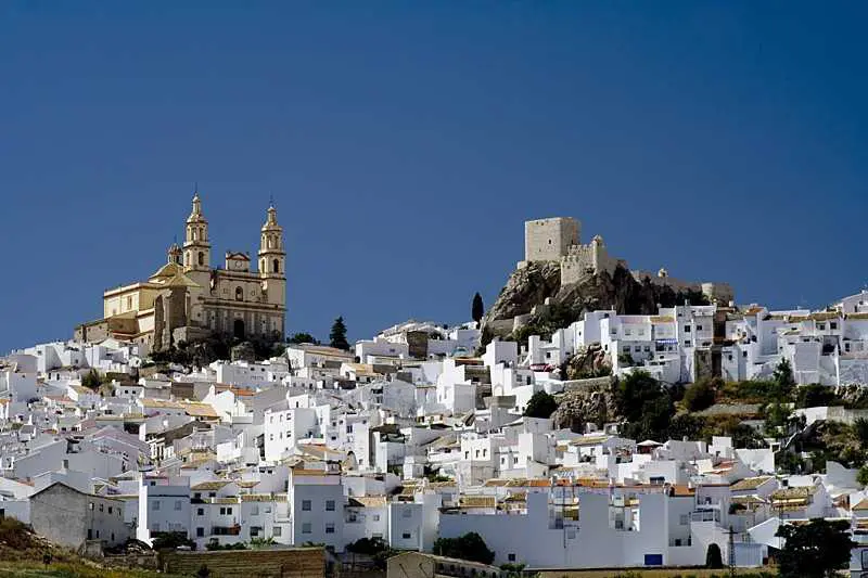 Route des villages blanc en Andalousie : faire uen excursion en mars dans cette région 