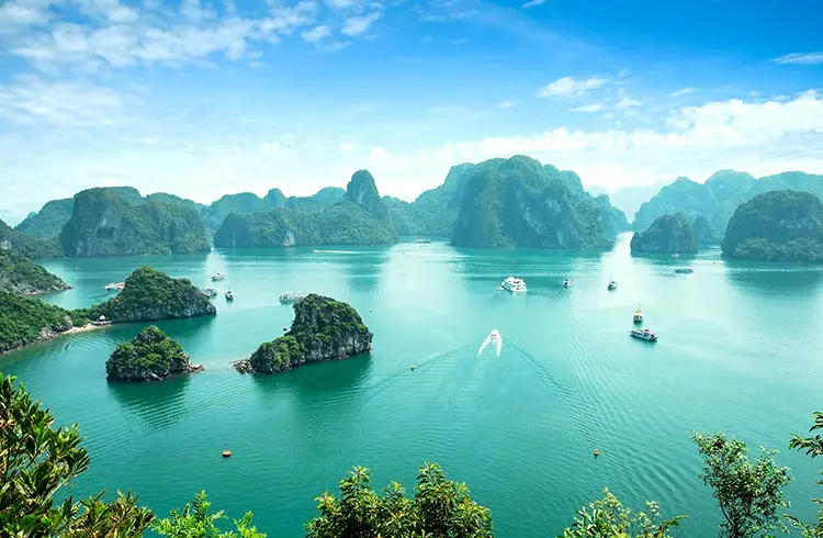 Croiisère sur la Baie d'Halong au Vietnam