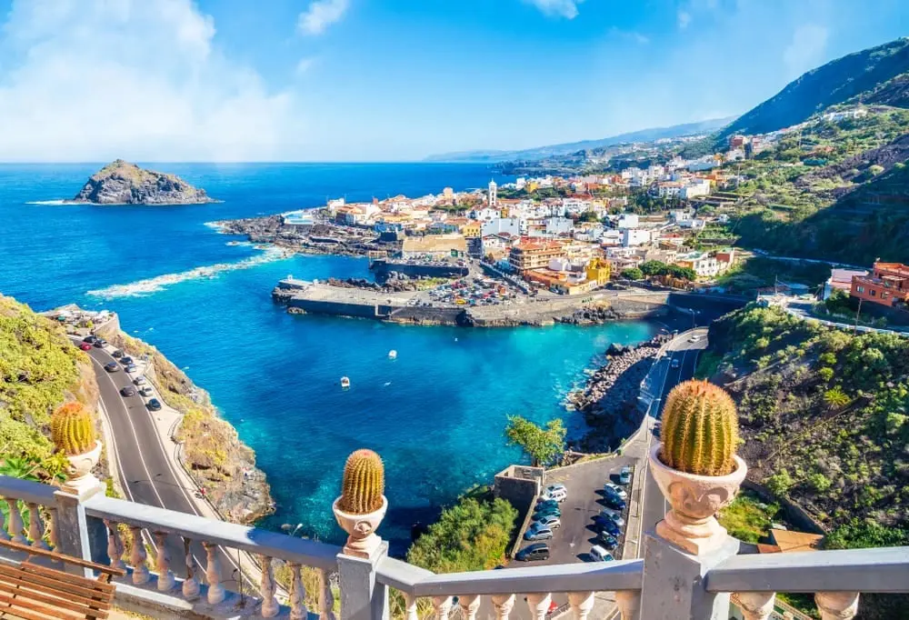 Paysage Tenerife : îles Canaries climat agréable en Janvier