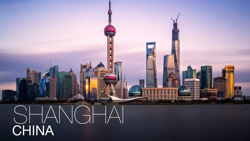 Partir en Chine à shanghai en octobre 