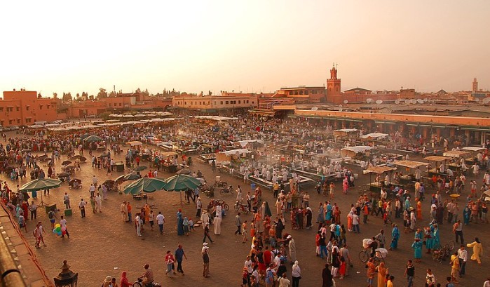 médina de Marrakech au Maroc