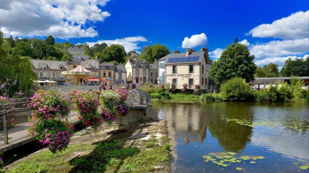 Gacilly village breton dans le Morbillan