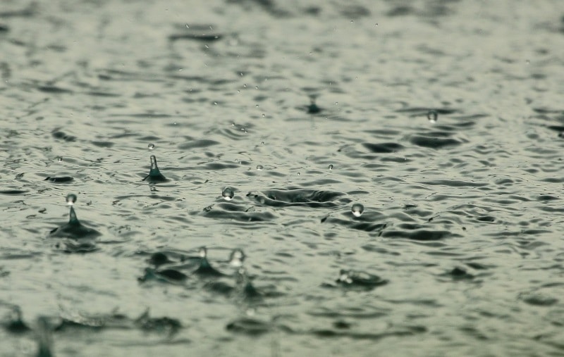 pluie en Guadeloupe durant l'hivernage