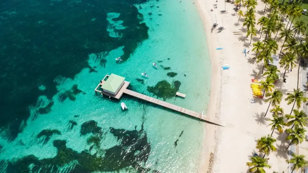 Plage de Sainte Anne en Guadeloupe - Grande Terre