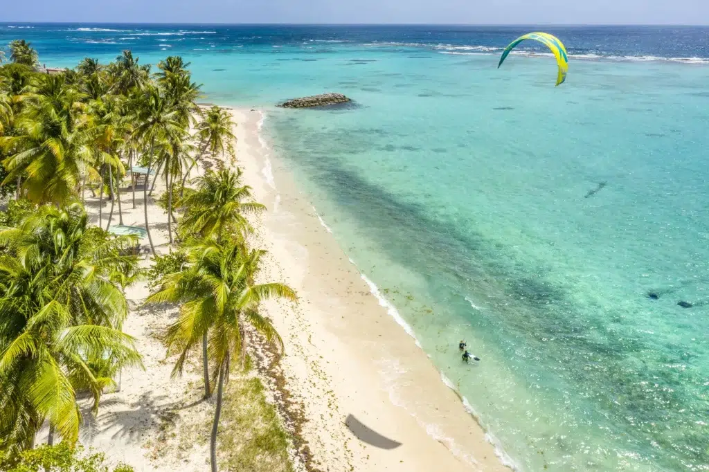 Plus belle plage de Guadeloupe à Capesterre de Marie Galante