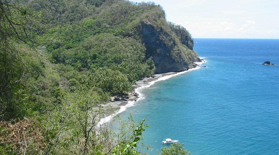Belle plage en Martinique
