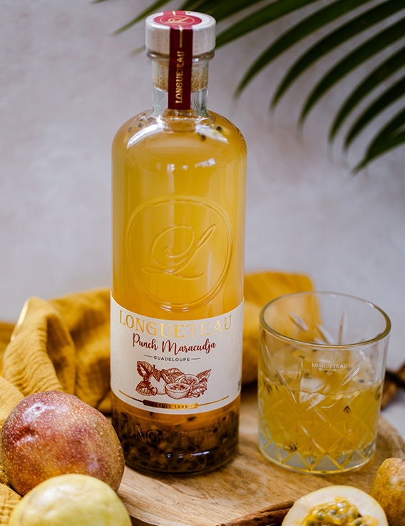 Punch arrangé : rhum Guadeloupe