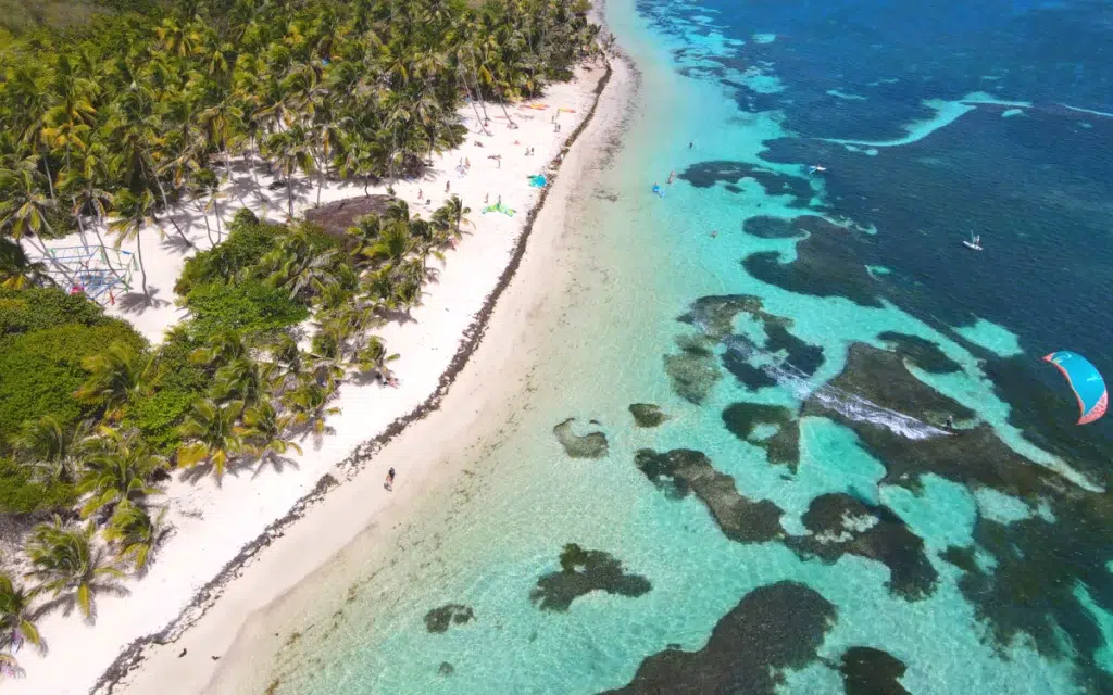 Plage de l'Anse Michel en Martinique