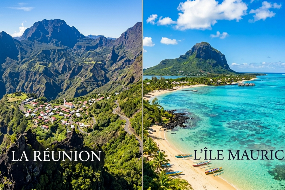 Ile de la Réunion ou ile Maurice : destination voyage à choisir