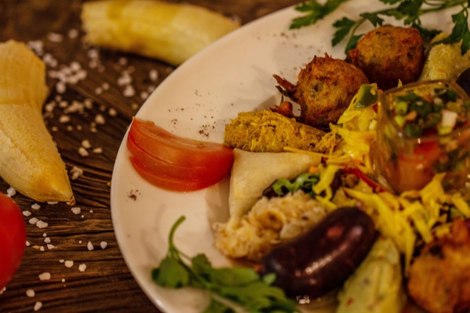 Plat gastronomique martiniquais