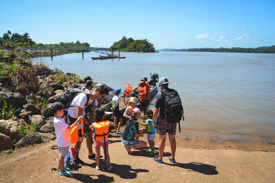 Visiter Maroni en pirogue, Guyane