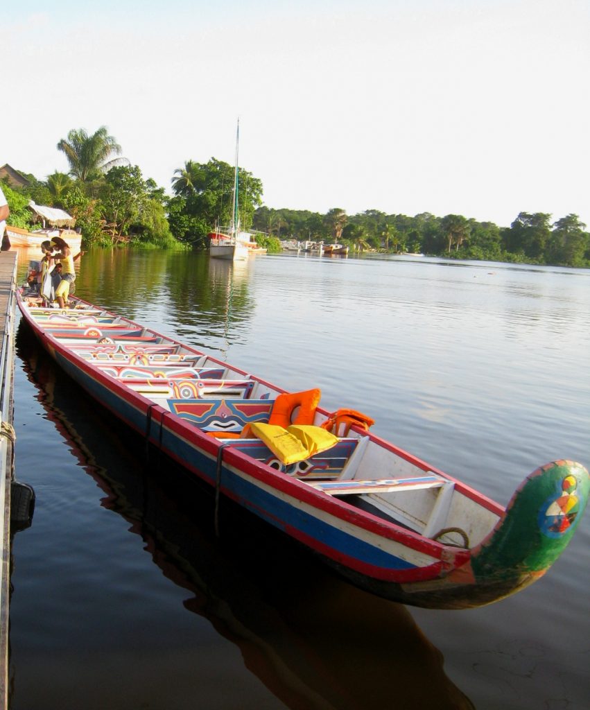 pirogue guyanaise